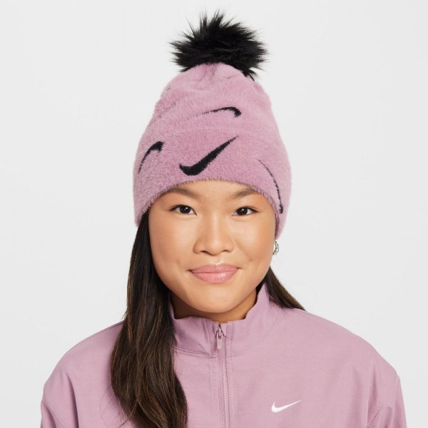 Дитяча шапка NIKE K PEAK BEANIE SC POM F24