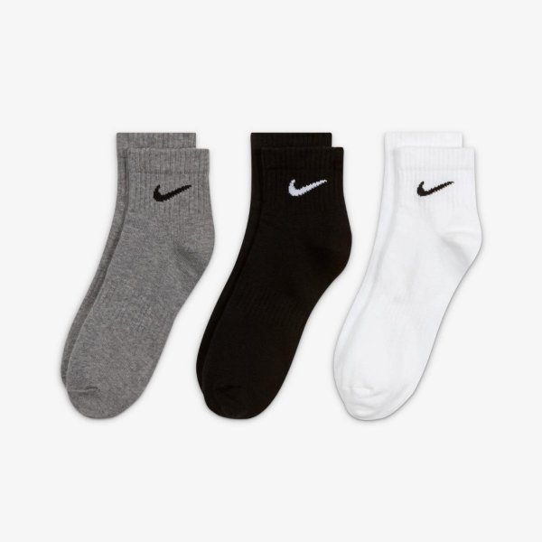 Шкарпетки NIKE U EVERYDAY LTWT ANKLE 3PR