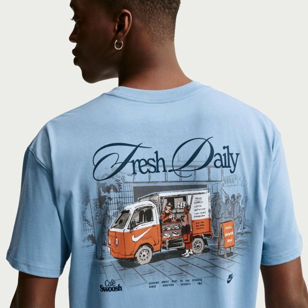 Чоловіча футболка NIKE U NSW TEE LSE CAFE SWOOSH VAN