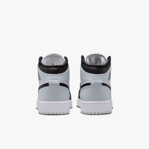 Дитячі кросівки AIR JORDAN 1 MID BLACK / SQUADRON BLUE (GS)