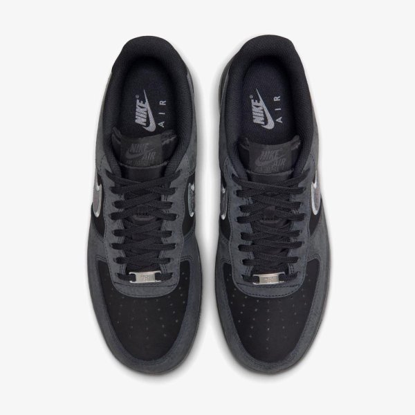 Чоловічі кросівки NIKE AIR FORCE 1 07 LV8 BLACK / SMOKE GREY