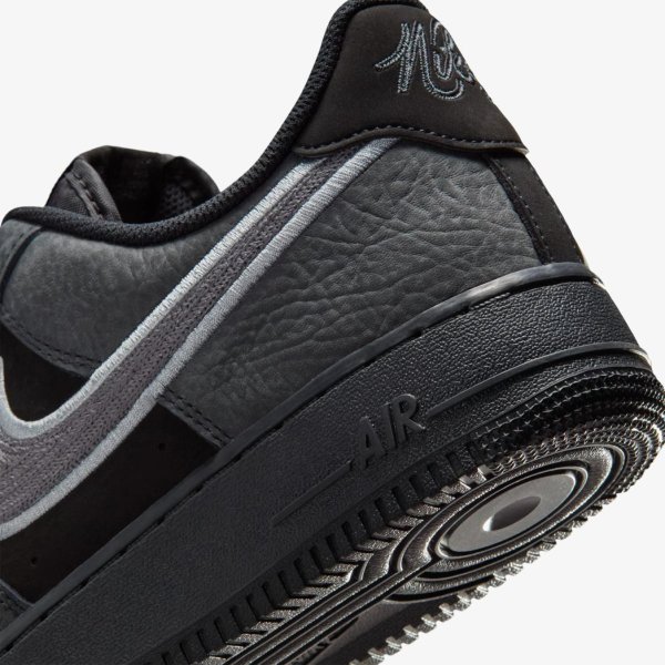 Чоловічі кросівки NIKE AIR FORCE 1 07 LV8 BLACK / SMOKE GREY