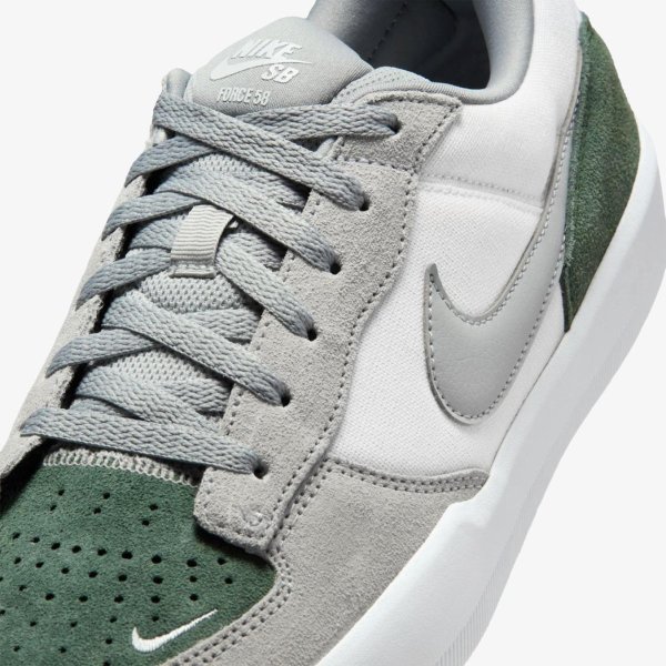 Чоловічі кросівки NIKE SB FORCE 58 FLAT SILVER / FIR