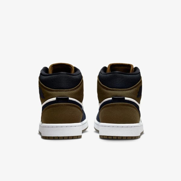 Жіночі кросівки WMNS AIR JORDAN 1 MID SE LIGHT OLIVE