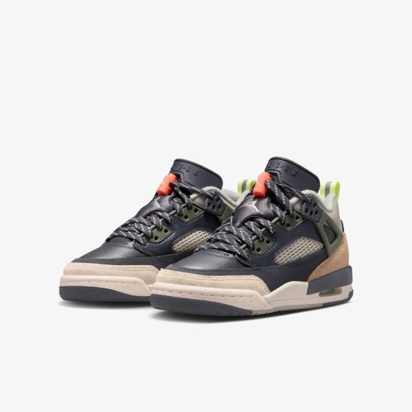 Дитячі кросівки JORDAN SPIZIKE LOW ANTHRACITE / WILD MANGO (GS)