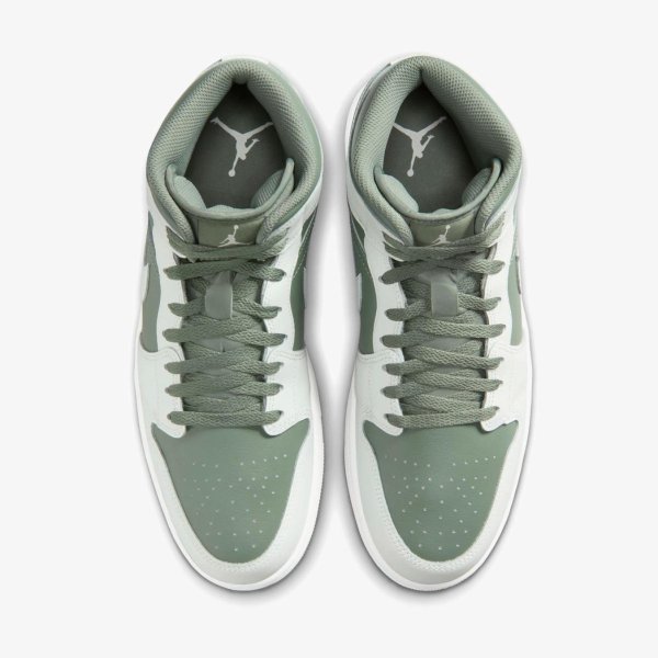 Чоловічі кросівки AIR JORDAN 1 MID VINTAGE LICHEN