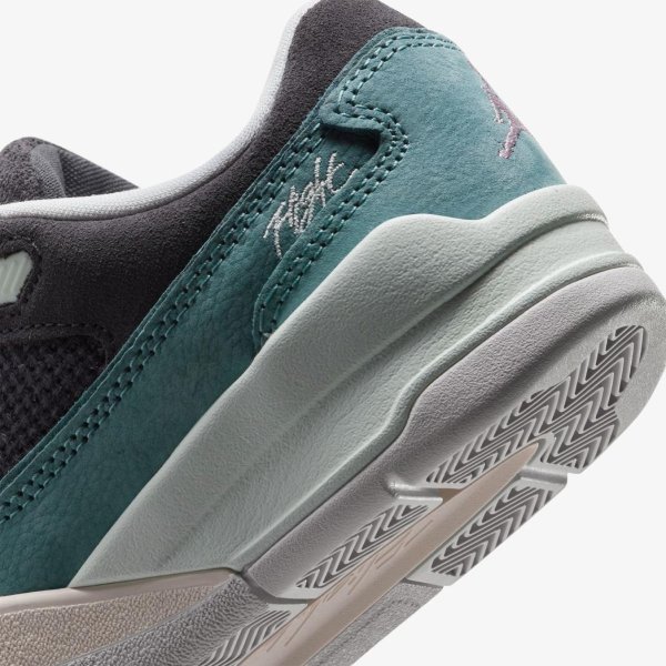 Дитячі кросівки JORDAN FLIGHT COURT BARELY GREEN / ICED JADE (GS)