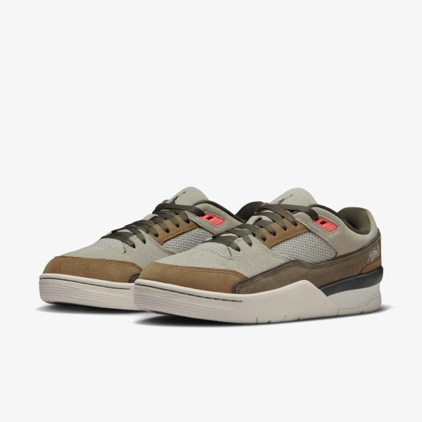 Чоловічі кросівки JORDAN FLIGHT COURT MEDIUM OLIVE / SEAWEED BROWN
