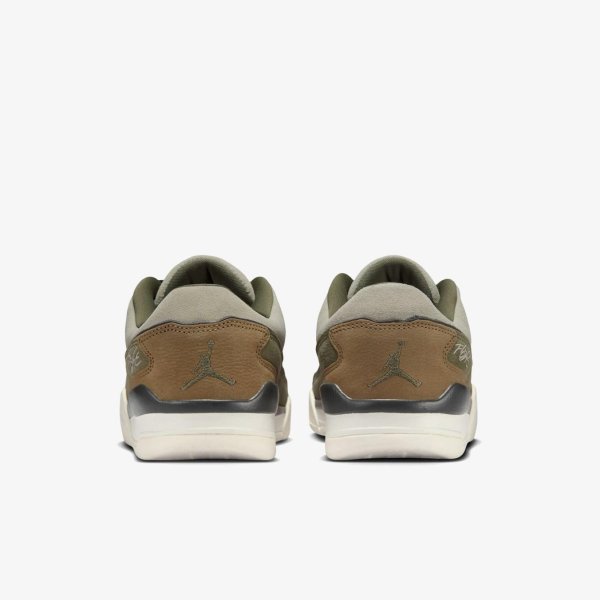 Чоловічі кросівки JORDAN FLIGHT COURT MEDIUM OLIVE / SEAWEED BROWN