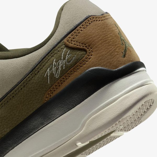 Чоловічі кросівки JORDAN FLIGHT COURT MEDIUM OLIVE / SEAWEED BROWN