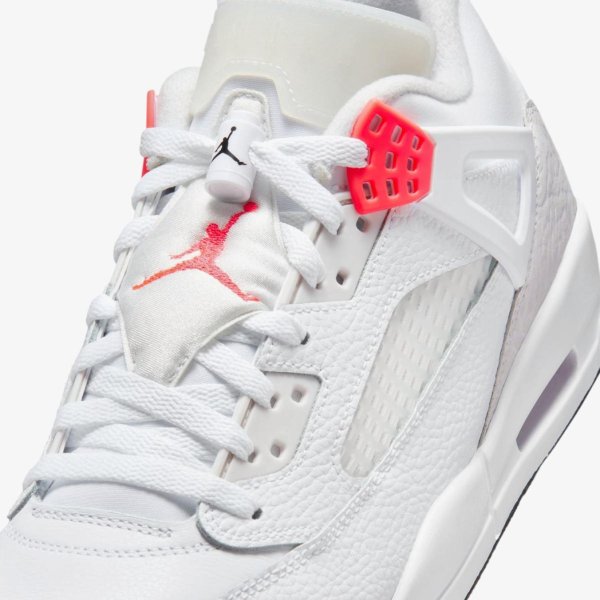 Чоловічі кросівки JORDAN SPIZIKE LOW WHITE / BRIGHT CRIMSON