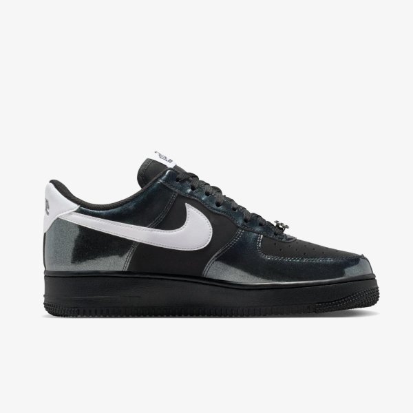 Чоловічі кросівки NIKE AIR FORCE 1 07 LV8 GLAM ROCK BLACK / WHITE