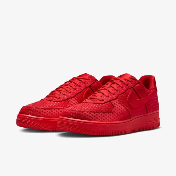 Чоловічі кросівки NIKE AIR FORCE 1 RETRO VALENTINE'S DAY UNIVERSITY RED