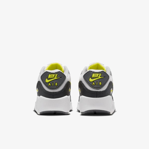 Дитячі кросівки NIKE AIR MAX 90 MESH SMOKE GREY / SONIC YELLOW (GS)