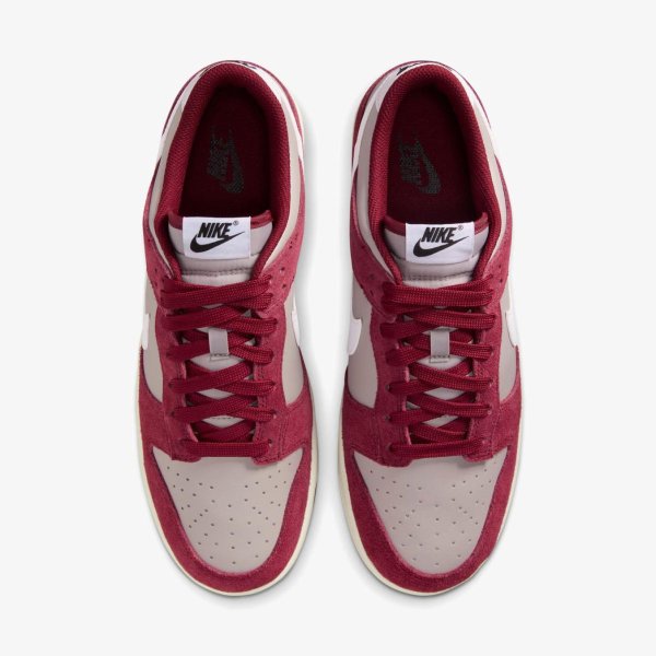 Чоловічі кросівки NIKE DUNK LOW RETRO SE COLLEGE GREY / TEAM RED