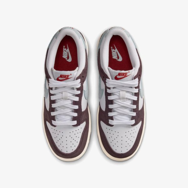 Дитячі кросівки NIKE DUNK LOW SE BURGUNDY ASH / GLACIER BLUE (GS)