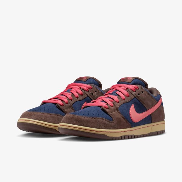 Чоловічі кросівки NIKE SB DUNK LOW PRO BAROQUE BROWN AND MIDNIGHT NAVY