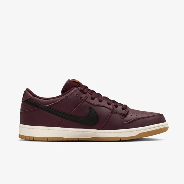 Чоловічі кросівки NIKE SB DUNK LOW PRO ISO BURGUNDY CRUSH