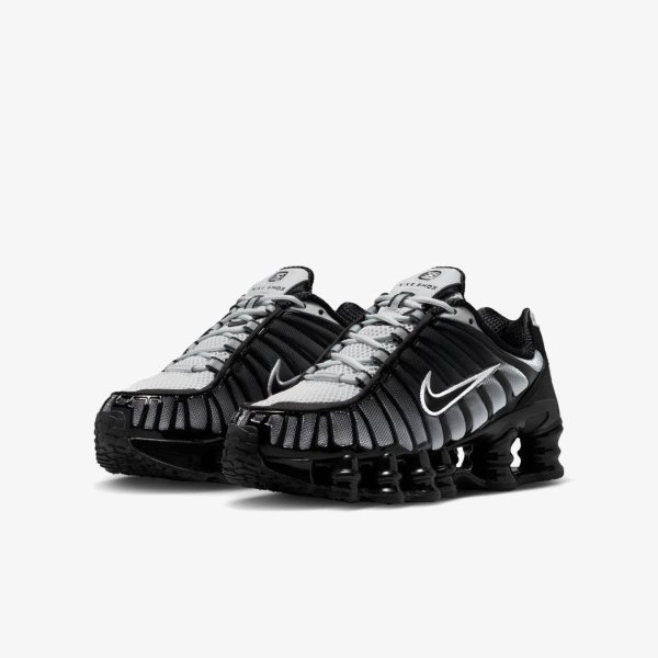 Дитячі кросівки NIKE SHOX TL BLACK / PURE PLATINUM (GS)