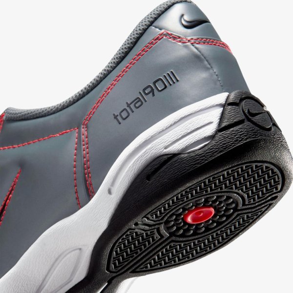 Чоловічі кросівки NIKE TOTAL 90 SMOKE GREY / BRIGHT CRIMSON