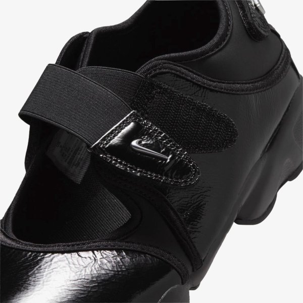 Жіночі балетки NIKE WMNS AIR RIFT BLACK / METALLIC SILVER