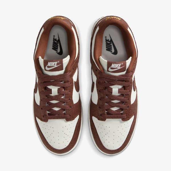Жіночі кросівки NIKE WMNS DUNK LOW FAUNA BROWN / METALLIC GOLD