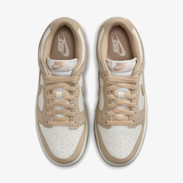 Жіночі кросівки NIKE WMNS DUNK LOW LINEN / METALLIC GOLD