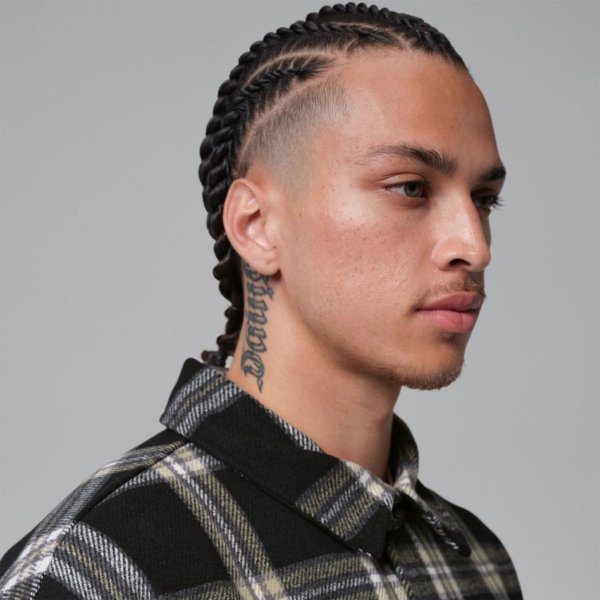 Чоловіча футболки з довгим рукавом JORDAN M J FLT CLB FLANNEL SHIRT