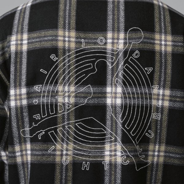 Чоловіча футболки з довгим рукавом JORDAN M J FLT CLB FLANNEL SHIRT