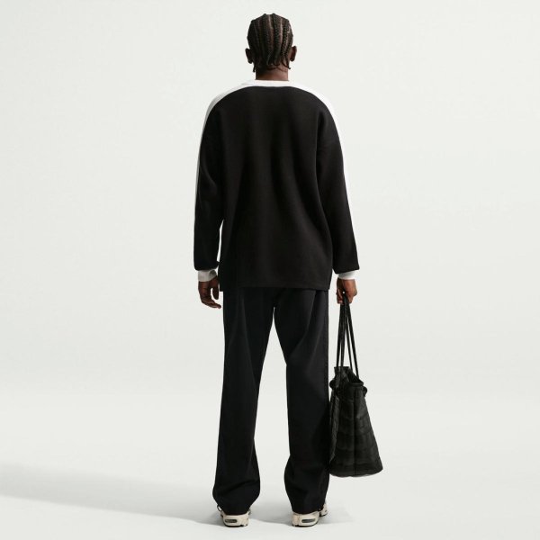 Чоловічий лонгслів NIKE M NK CLUB SWEATER JERSEY