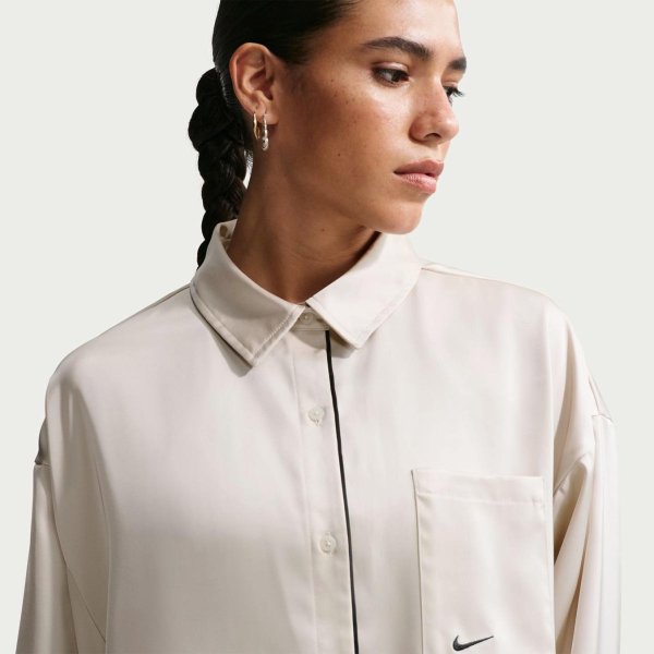Жіноча сорочка NIKE W NSW OFFLN WVN STN LS TOP