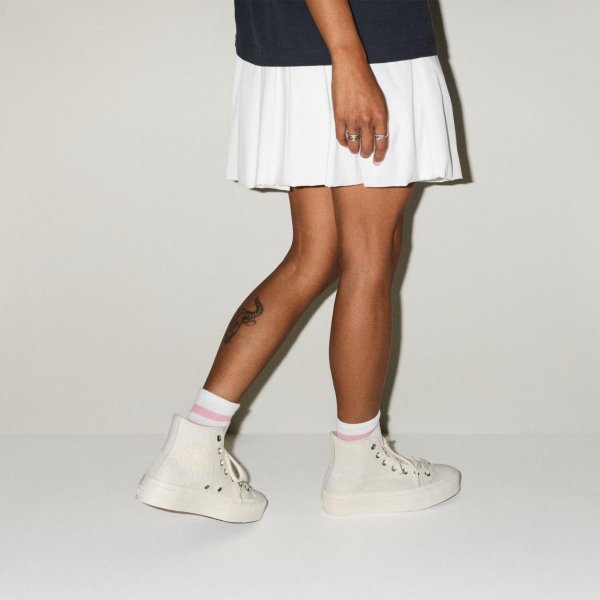 Жіночі кеди CONVERSE CHUCK TAYLOR ALL STAR LIFT OX ANIMAL PRINT CROCO / BONE