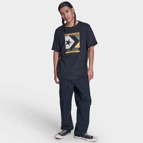 Чоловіча футболка CONVERSE TIMELESS BOXED CHEVRON