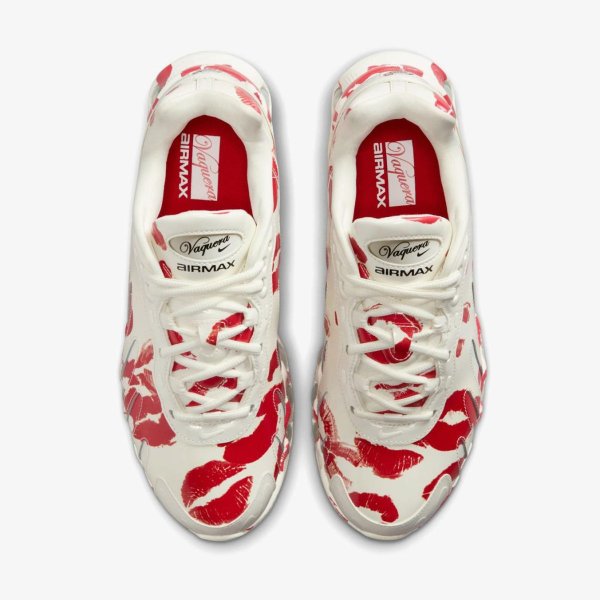 Жіночі кросівки VAQUERA X NIKE WMNS AIR MAX DN8 SAIL / PRIME RED