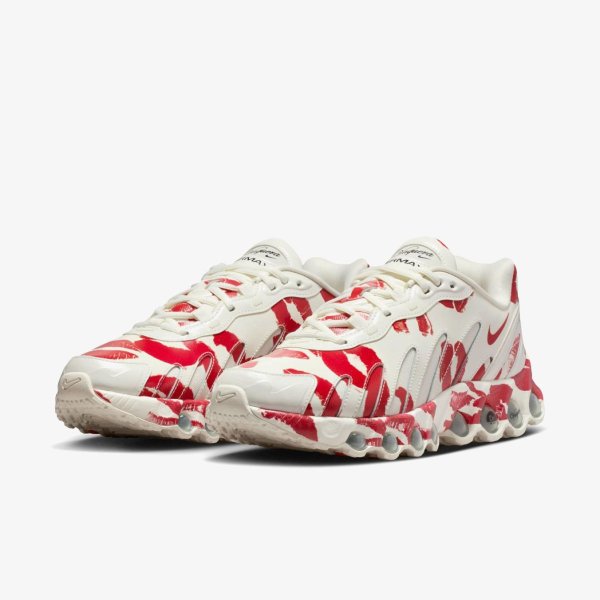Жіночі кросівки VAQUERA X NIKE WMNS AIR MAX DN8 SAIL / PRIME RED
