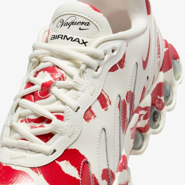 Жіночі кросівки VAQUERA X NIKE WMNS AIR MAX DN8 SAIL / PRIME RED