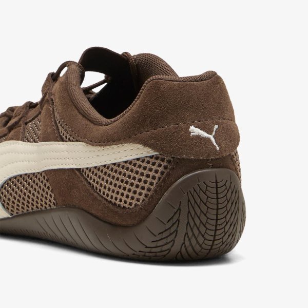 Жіночі балетки PUMA WMNS SPEEDCAT GO CHOCOLATE / ALPINE WHITE