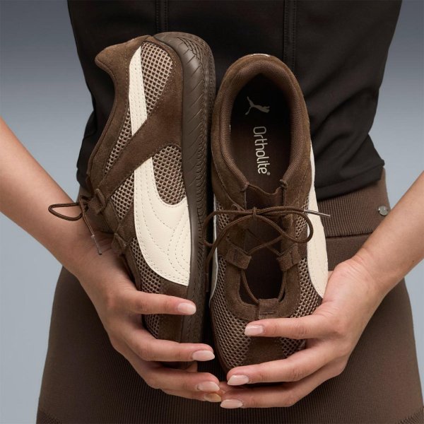 Жіночі балетки PUMA WMNS SPEEDCAT GO CHOCOLATE / ALPINE WHITE