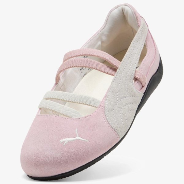 Жіночі балетки PUMA WMNS SPEEDCAT BALLET SD PINK / WHITE