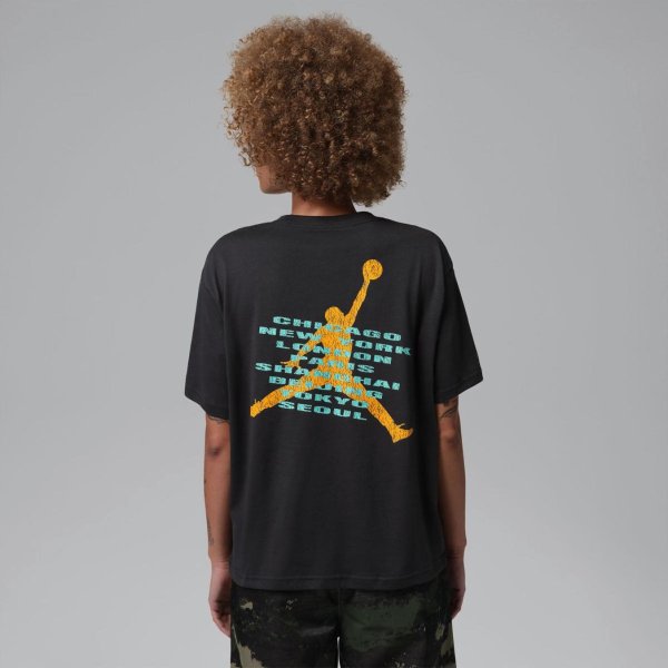 Жіноча футболка JORDAN W J BRK SS GF GFX TEE WT
