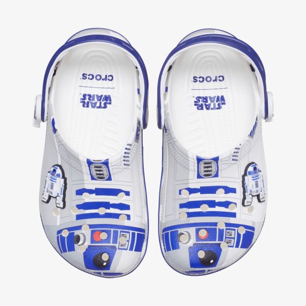 Дитячі тапочки STAR WARS X CROCS CLASSIC CLOG R2-D2 KIDS