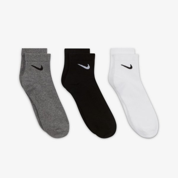Шкарпетки NIKE U EVERYDAY LTWT ANKLE 3PR