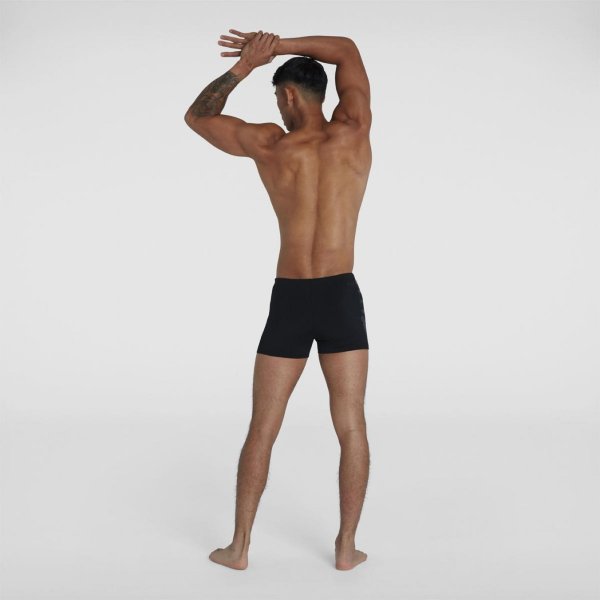 Плавки Speedo BOOM LOGO SPLICE ASHT AM BLACK / GREY