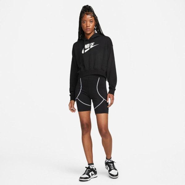 Жіноча толстовка NIKE W NSW CLUB Fleece GX CROP HDY