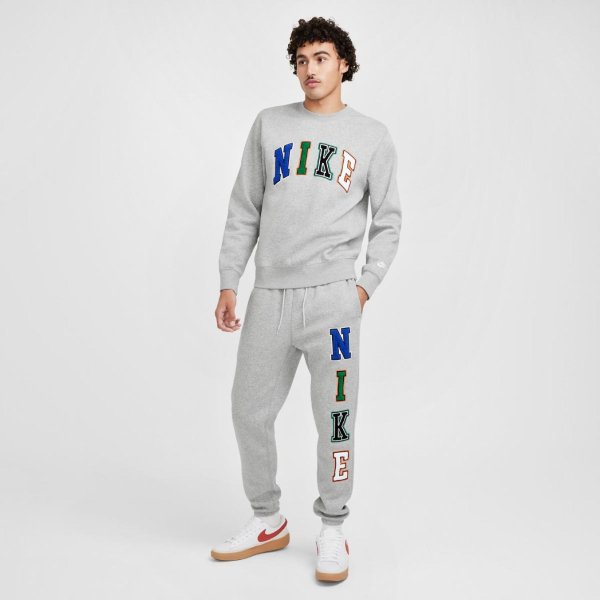 Чоловічі штани NIKE M NK CLUB BB CF PANT LTTRS