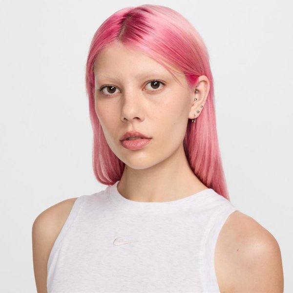 Жіноча майка NIKE Жіноча Жіноча майка NSW ESSNTL RIB CRP