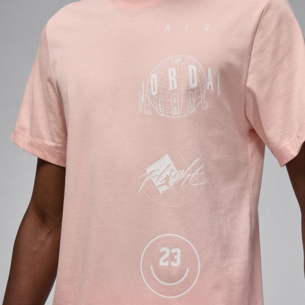 Чоловіча футболка JORDAN M J BRAND LOGO STACK SS CRW