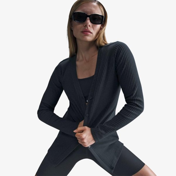 Жіноча толстовка NIKE W NSW NK CHLL KNT RIB CARDIGAN