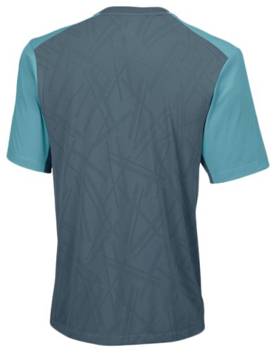 Футболка Wilson m Jacquard Crew Blue/Still SS16