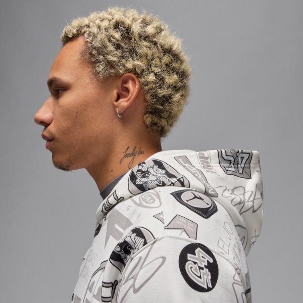 Чоловіча толстовка JORDAN M J ESS AOP FLC PO